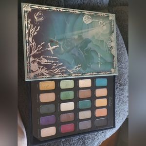 Disney by sephora Ariel eyeshadow palette. Swatched. Rt is 55